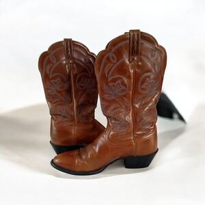 Brown Western Leather Boots